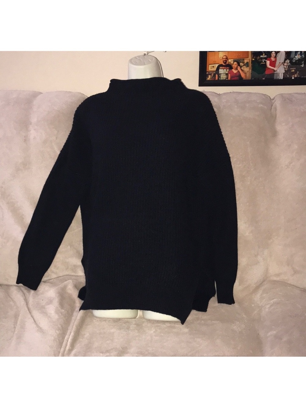 Cloth large Black Women's Knit Sweater
